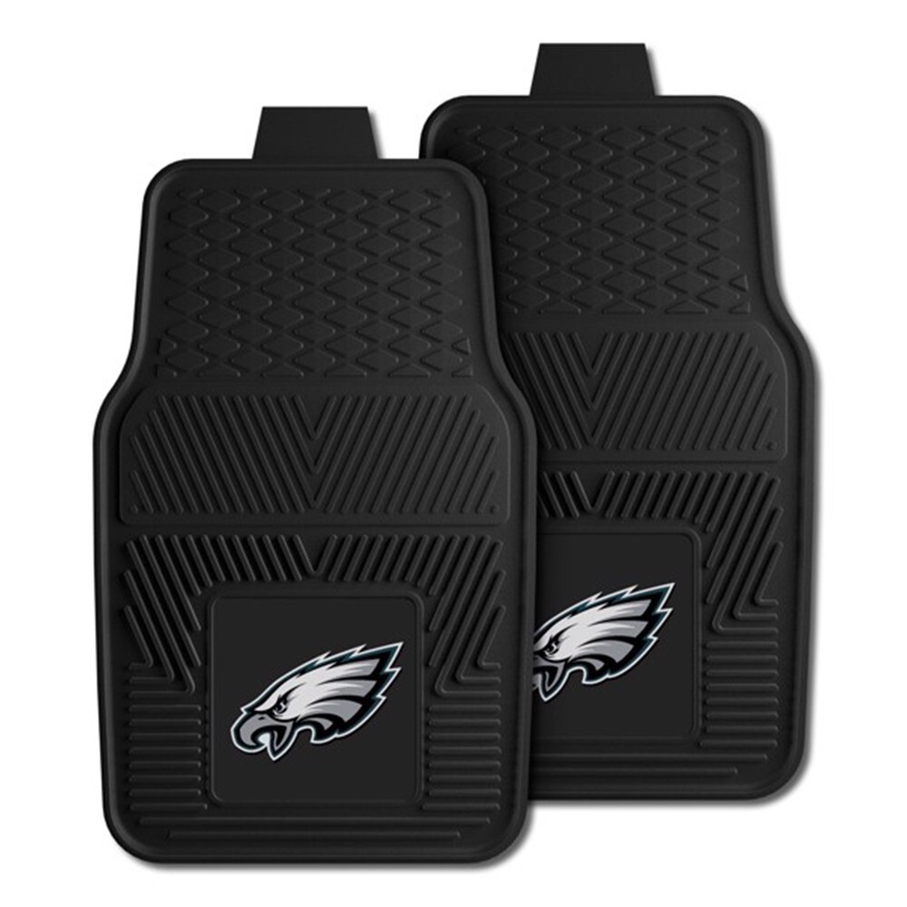 Philadelphia Eagles Fanmats Heavy Duty Vinyl Car Mat Floor Liner Set
